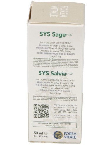 Sys.Salvia 50Ml.