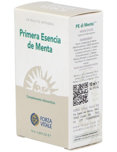 Primera Esencia Menta Complex 10Ml.