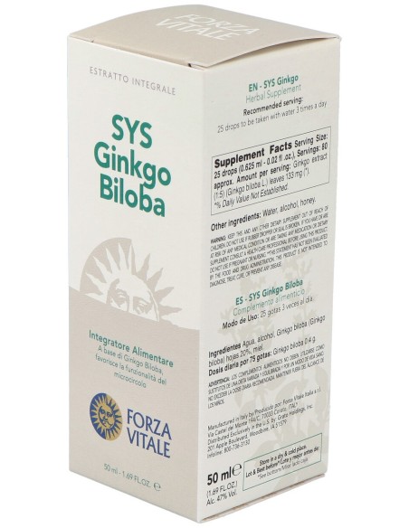 Sys.Ginkgo Biloba 50Ml.