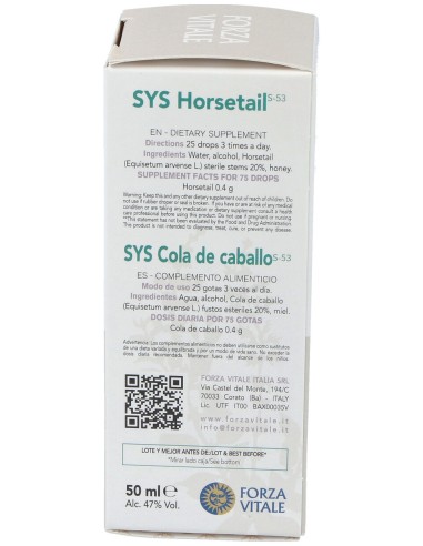 Sys.Equisetum 50Ml.