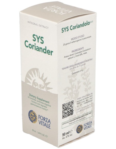 Sys.Coriandolo (Cilantro) 50Ml.