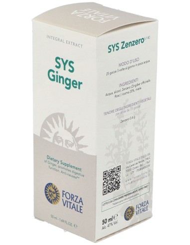 Sys.Zenzero (Jengibre) 50Ml.