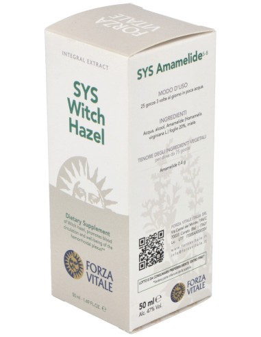 Sys.Amamelide (Hamamelis) 50Ml.