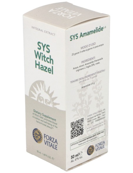 Sys.Amamelide (Hamamelis) 50Ml.