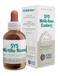 Sys.Mirtillo Rosso (Cranberry) 50Ml.
