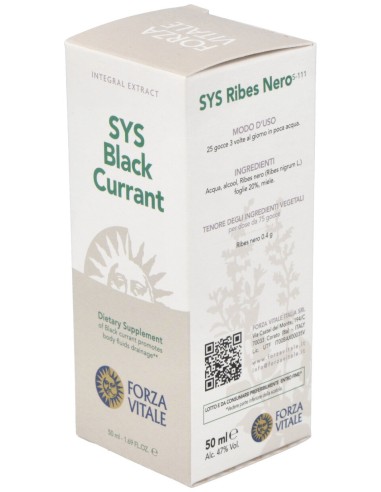 Sys.Ribes Nero (Grosellero Negro) 50Ml.