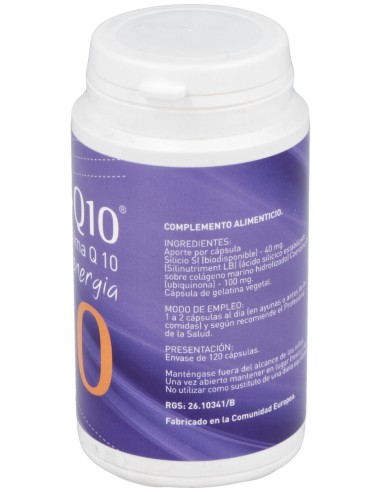 Mca Productos Naturales Silan-Q10 120Caps