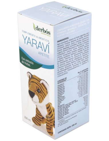 Yaravi Baby Apetite Jarabe 250Ml.