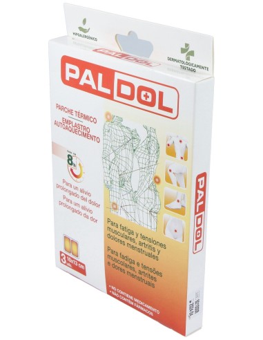 Paldol Parches Térmicos 3Uds