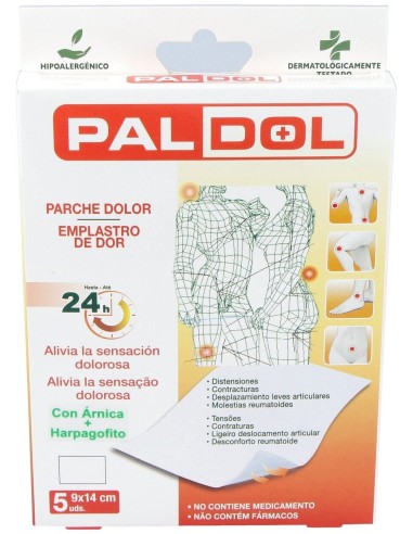 Parche Alivio Dolor Estuche De 5 Parches
