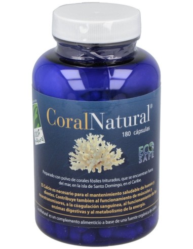 100% Natural Coralnatural 180 Cápsulas