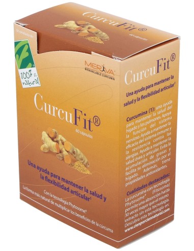 100% Natural Curcufit Resistencia  60Cáps