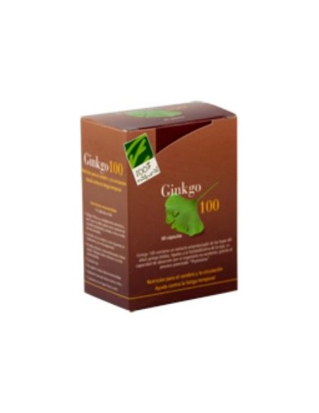 100% Natural Ginkgo 60Cáps