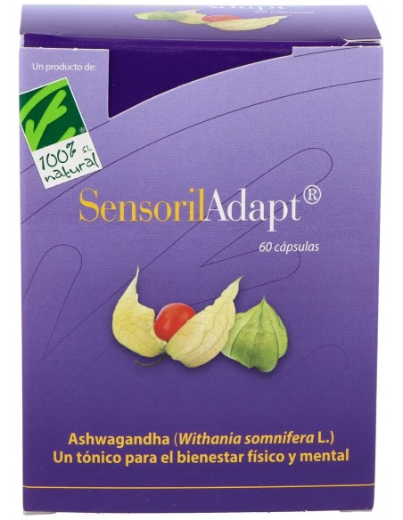 100% Natural Sensoril Adapt Tónico 60 Perlas