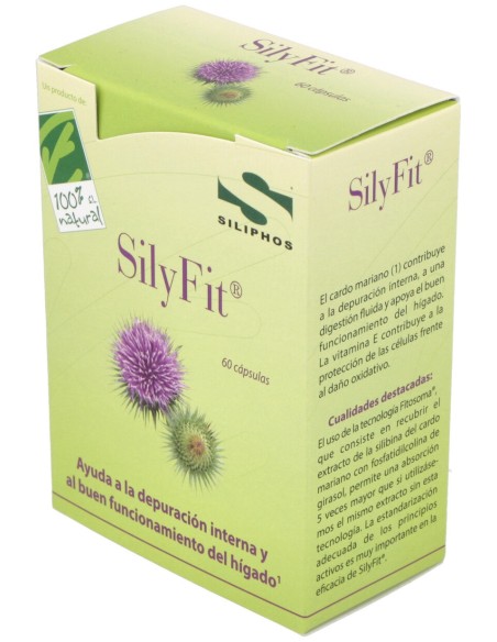 100% Natural Silyfit Digestivo 60Cáps