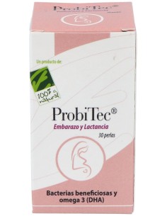100% Natural Probitec Embarazo Y Lactancia 30 Cápsulas