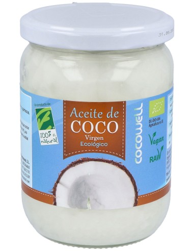 100% Natural Aceite De Coco 500 Ml