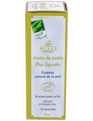 100% Natural Aceite De Jojoba 100Ml