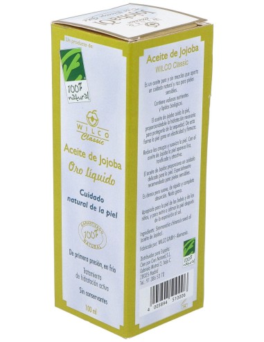 100% Natural Aceite De Jojoba 100Ml