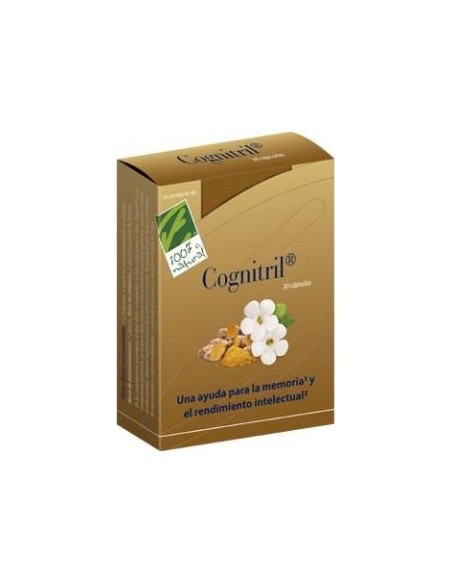 100% Natural Cognitril 30 Cápsulas