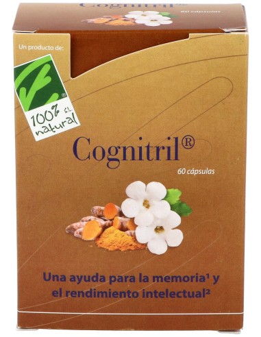 100% Natural Cognitril 60 Cápsulas