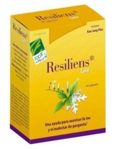 100% Natural Resiliens Cold 60Caps