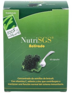 100% Natural Nutrisgs 60 Vcaps