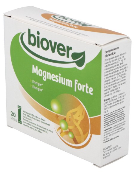 Biover Magnesium Forte 20 Sticks