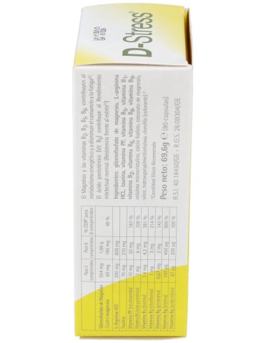 Hilefarma D-Stress 80Comp