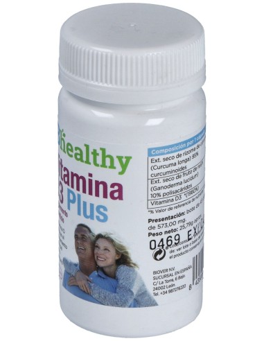Biover Bhealthy Vitamina D3 Plus 45Caps