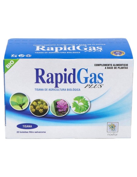 Noefar Rapidgas Plus Bio Tisana 20 Sobres