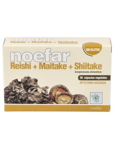 Noefar Reishi Maitake Shitake 30Caps