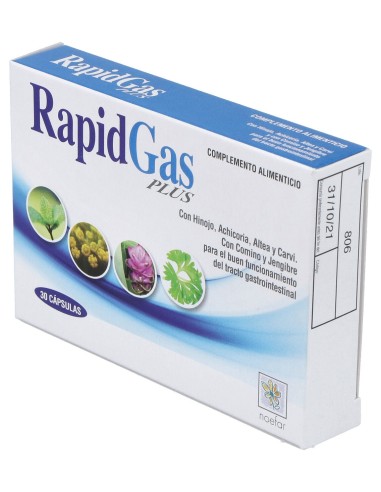 Noefar Rapidgas Plus 30Caps