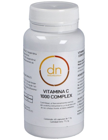 Direct Nutrition Vitamina C 1000Ui Complex Bioflavonoides 60Caps