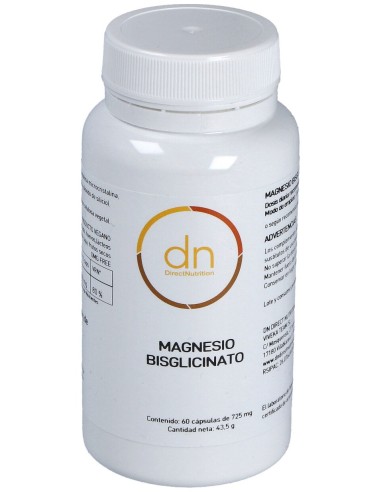 Magnesio Bisglicinado 60Cap.