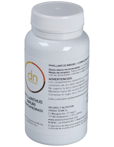 Chancapiedras (Phyllanthus Niruri) 60Cap.