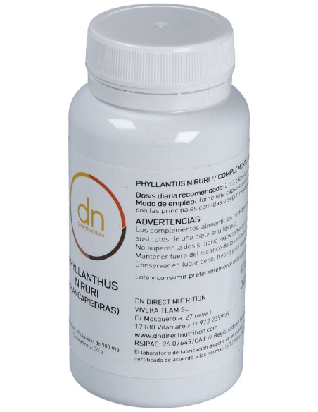 Chancapiedras (Phyllanthus Niruri) 60Cap.