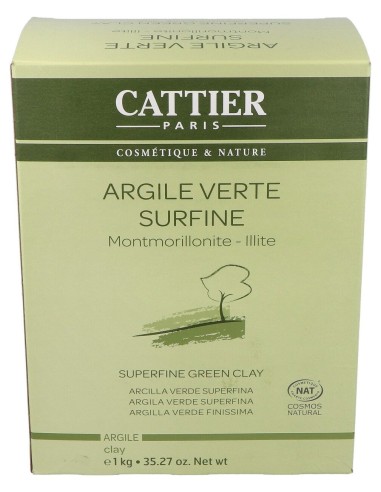 Arcilla Verde Superfina 1Kg.