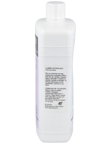 Cattier Shampooing Extra Doux 1Litre