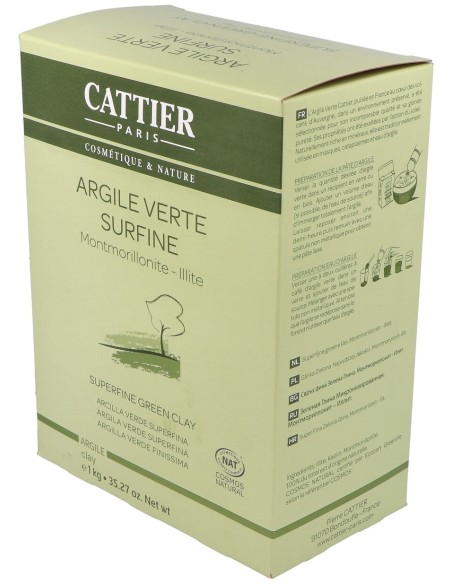 Arcilla Verde Superfina 1Kg.