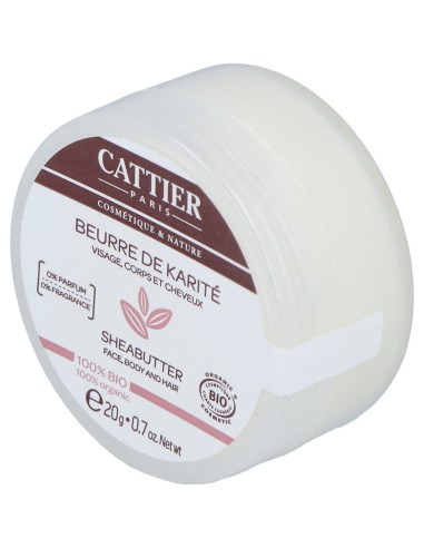 Cattier Manteca De Karité 20G