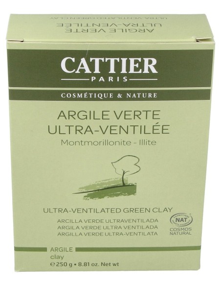 Cattier Argile Verte Ultra VentilE 250 G