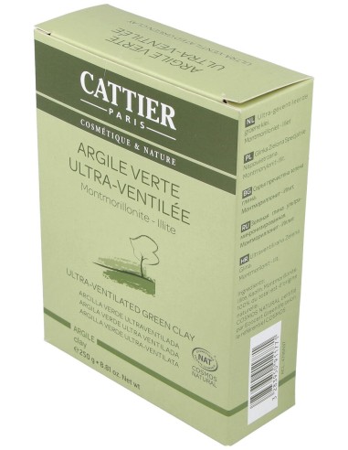 Cattier Argile Verte Ultra VentilE 250 G