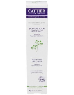 Cattier Fleur D'Emulsion Soin De Jour Matifiant 50Ml