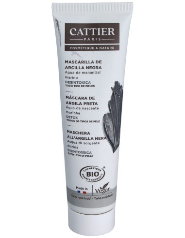 Cattier Mascarilla De Arcilla Negra 100Ml