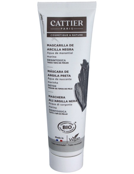 Cattier Mascarilla De Arcilla Negra 100Ml