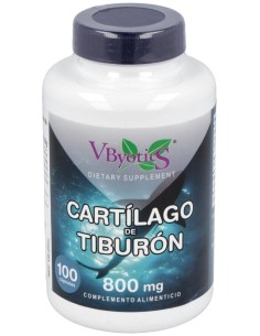 Cartilago De Tiburon 800Mg. 100Cap.