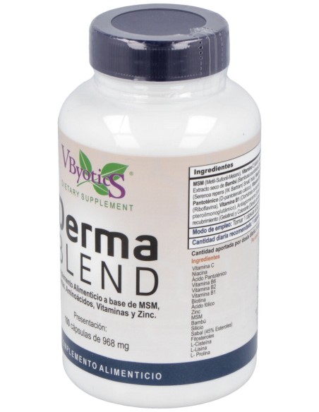 Vbyotics Derma Blend 100Caps