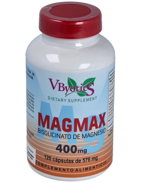 Vbyotics Bisglicinato De Magnesio 400Mg 120Comp