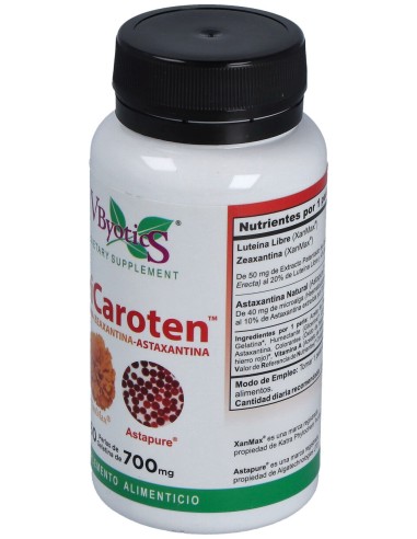 Vbyotics Tricaroten 60Caps